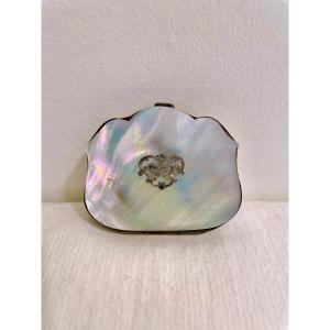 Small Mother-of-pearl Coin Purse From The Napoleon III Era