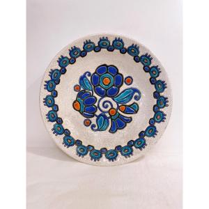 Charles Catteau Boch Brothers Soup Plate, La Louvière, Belgium