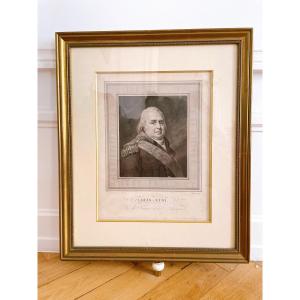 Engraving Of A Portrait Of Louis XVIII
