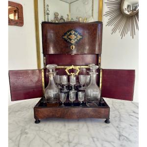 Napoleon III Period Liquor Cabinet