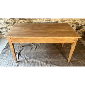 Country Table In Raw Chestnut
