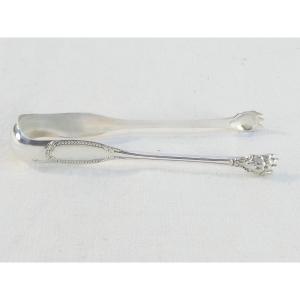 Massive Silver Sugar Tongs, Silversmith Ricard Edmond