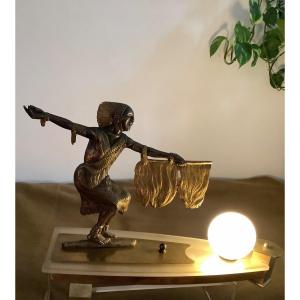 Bronze Plate Blade Indian Dance Decor