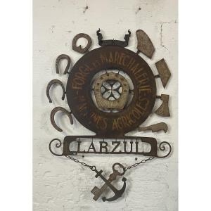 Old Farriery Sign – Blacksmith “larzul”