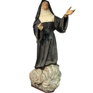 Important Virgin Mary Witnessing A Miracle 