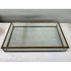 Brass And Glass Shop Display Case – Early 20th Century