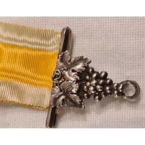 Cut Cord For Tastevin In Silver Metal