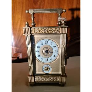 19th Century Officer's Clock With Striking Mechanism