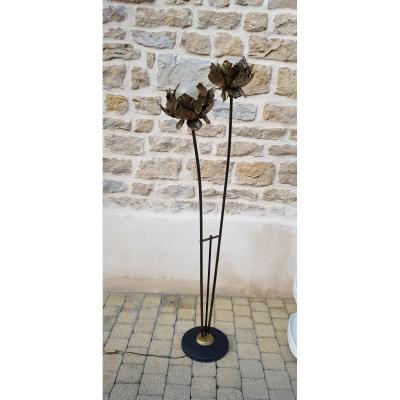 Floor Lamp, 2 Feux, 1960