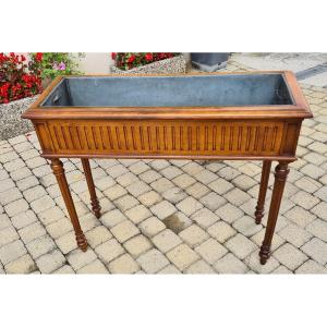 Louis XVI Style Walnut Planter