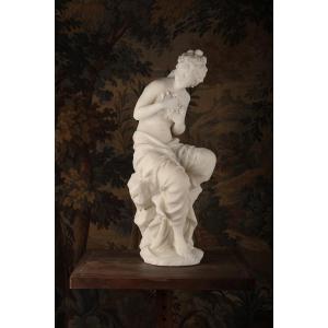 Allegory Of Spring, White Marble