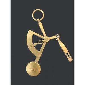 19th Century Pocket Letter Scale