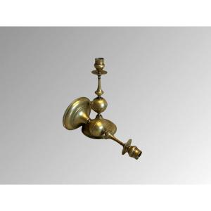 Pair Of Late 19th Century Bronze Candlesticks 