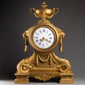 Tostain Mantel Clock, 19th Century