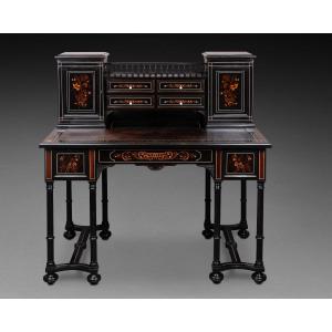 Desk Stamped Charles Hunsinger (1823 - 1893)