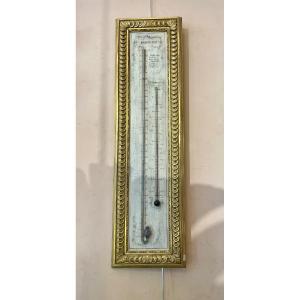 Neoclassical Barometer And Thermometer, 18th Century