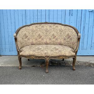 Louis XV Style Sofa, 19th Century 