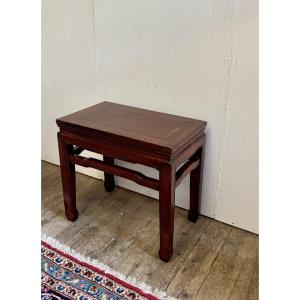 Small Indochinese Side Table, Late 19th/ Early 20th Century