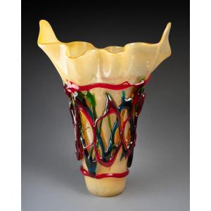 Large Murano Glass Vase, 21st Century