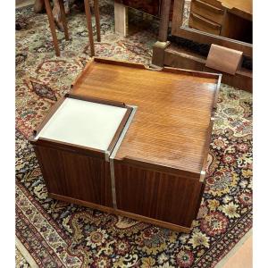 Modular Coffee Table Produced By Bernini, In The Style Of Gianfranco Frattini, Circa 1960