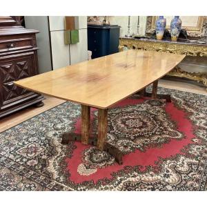 Long Dining Table From The 1950s/1960s