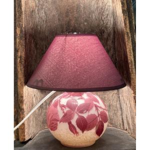 Art Nouveau Lamp Base Signed André Adelatte, 20th Century