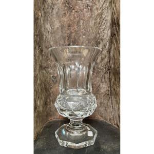 Baccarat Crystal Vase, 20th Century