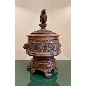 Wooden Covered Serving Pot, Russia, Late 18th/early 19th Century