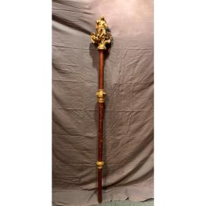 Processional Staff, Eighteenth Century