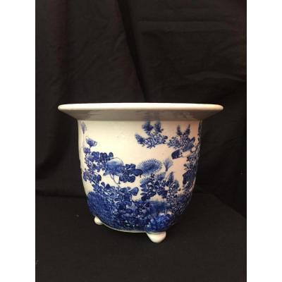 Chinese Ceramic Flower Pot, China, Early 20th Century