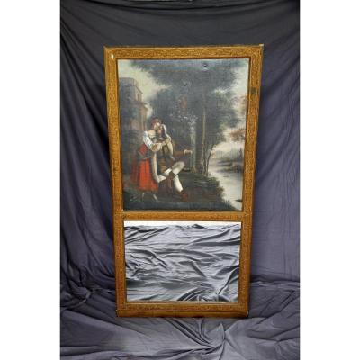 Painted Trumeau, 19th Century