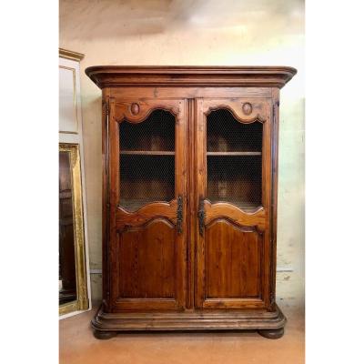 Louis XV Wardrobe With Grills Fitted, 18th Century