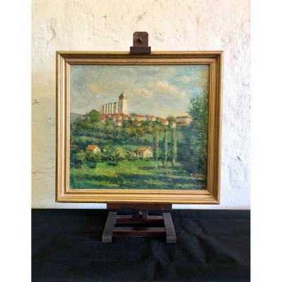 Oil On Panel, 20th Century