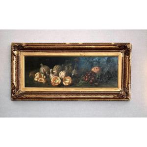 Still Life Signed F. Suzingler. England, 1896