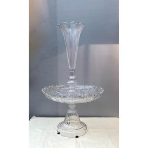 Baccarat Crystal Centerpiece, 19th Century