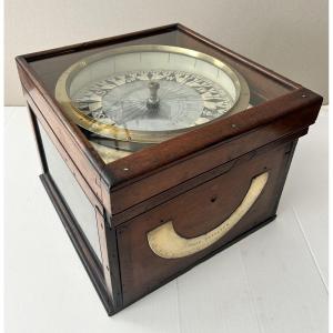 Dry Compass 19th Century Lord Kelvin Card