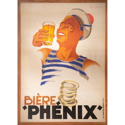 Léon Dupin 1930, Biere Phénix, Imprimerie Joseph Charles