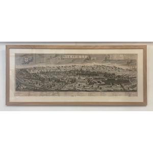 Johann Probst (1673-1750) Panorama Of Marseille XVIII