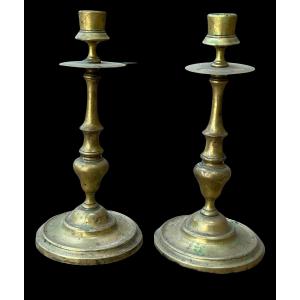 Pair Of 19th Century Candlesticks 