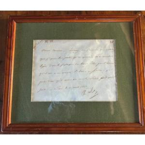 Letter Signed Napoleon I