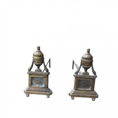Pair Of Louis XVI Andirons