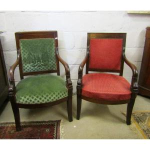 Dolphin Armchairs