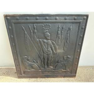 Neoclassic Fireplace Plate