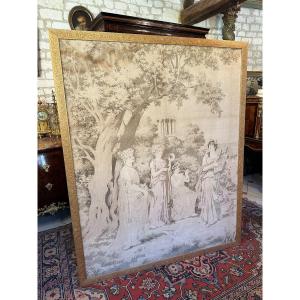 19th Century Tapestry By Lionel Peraux