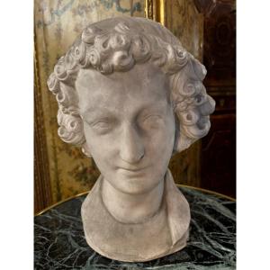 Sculpture Angel With Smile From Reims 