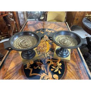 Pair Of Empire Cups - Napoleon III