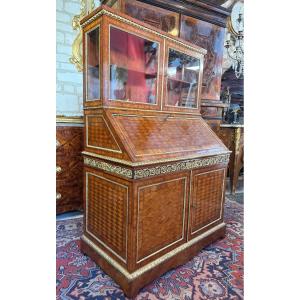 Slope Secretary Forming Louis XVI Library - 19th