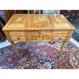 Louis XVI Marquetry Dressing Table