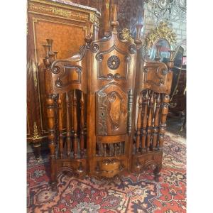 18th Century Provencal Bread Maker With Serpentine Facade