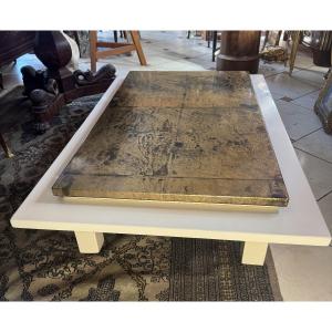 Coffee Table Attributed To Guy Lefevre For Maison Jansen